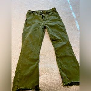 Mother Pants Green